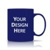 Customized Blue Mugs