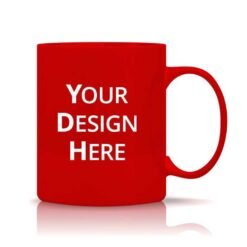Customized Red Mugs
