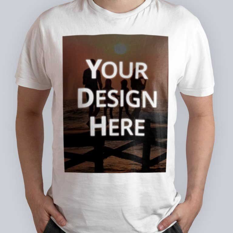 Customised White Tshirts / Tee