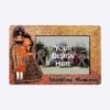 Custom Printed Couple Fridge Magnet